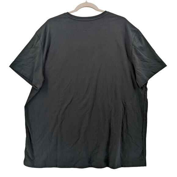 Goodfellow Tshirt XXL Black Casual Mens Palm Tree Tropical Standard Fit Crewneck - Picture 2 of 11